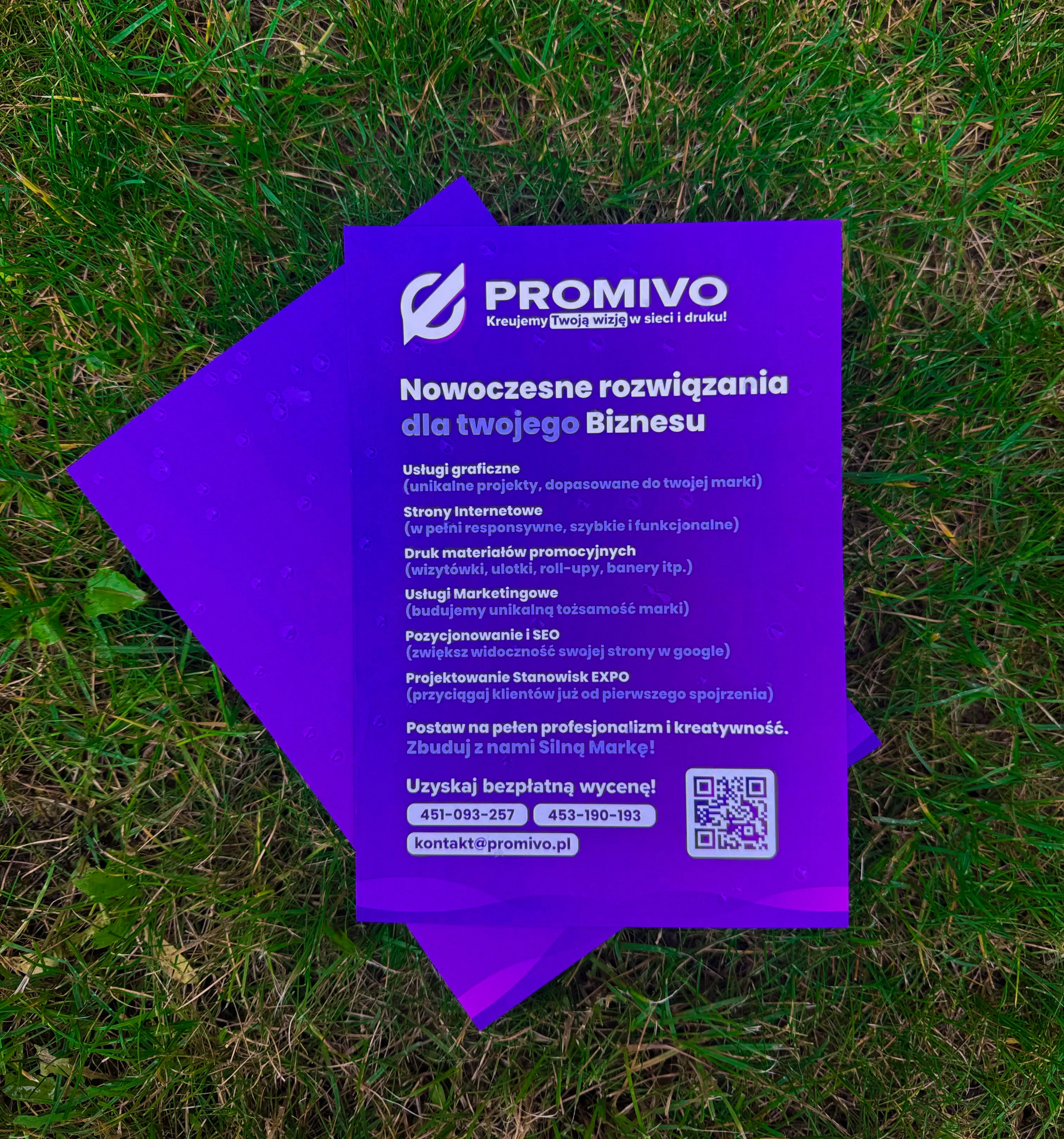 Ulotki premium - Promivo