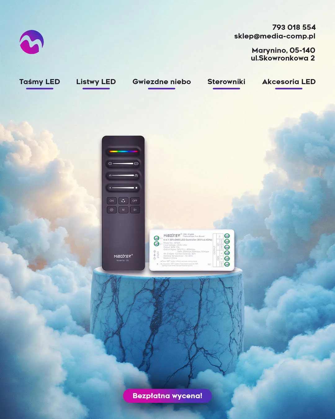 Mockup prezentacyjny – kampania produktowa